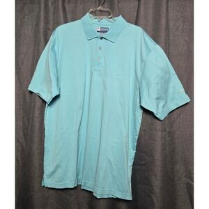 J.S.A. Bank Leadbetter Golf Polo Shirt Moisture Wicking‎ XL